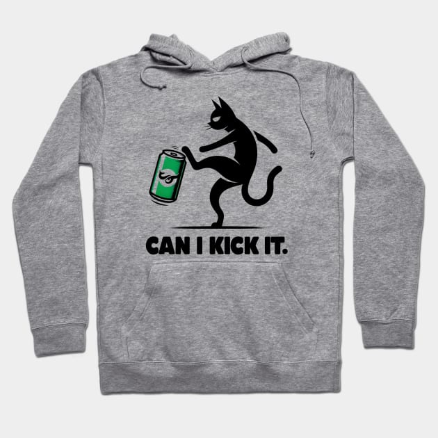 can i kick it - cats Hoodie by Rizstor